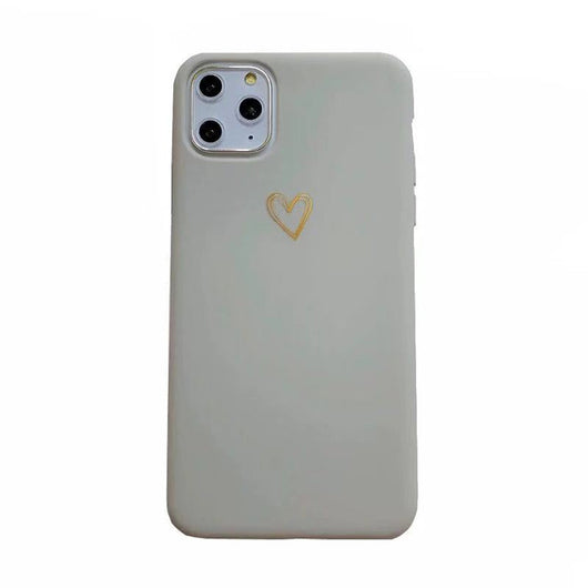 Funda iPhone Compatible con Apple Diseño Minimalista Amor - Image 3