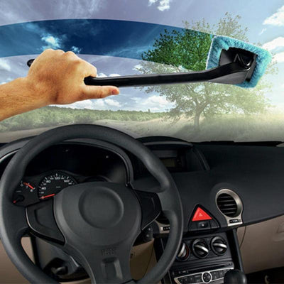 Limpiador de Ventanas Auto Giratorio con Microfibra - Image 5