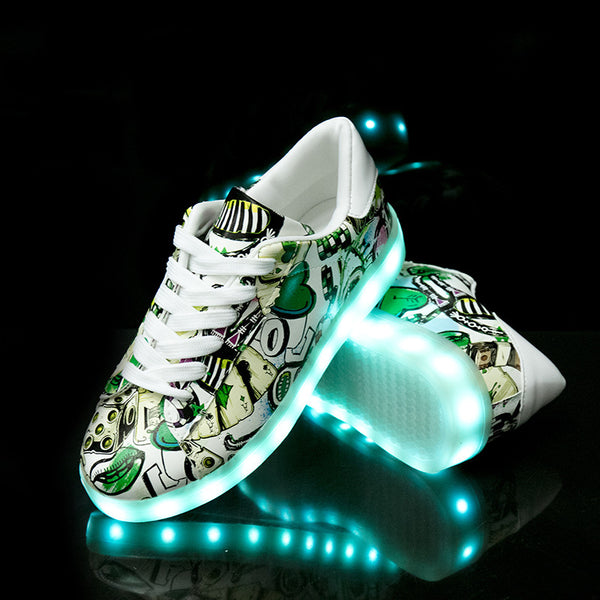Zapatillas Fluorescentes para Parejas - Calzado Ligero Unisex