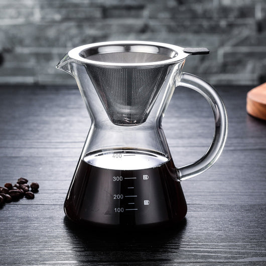 Cafetera de Vidrio Manual 400ml - Método Pour Over - Image 25