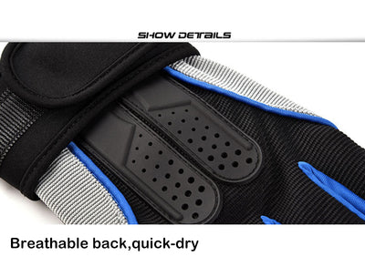 Guantes de Ciclismo con Soporte de Muñeca y Dedos Abiertos - Image 7