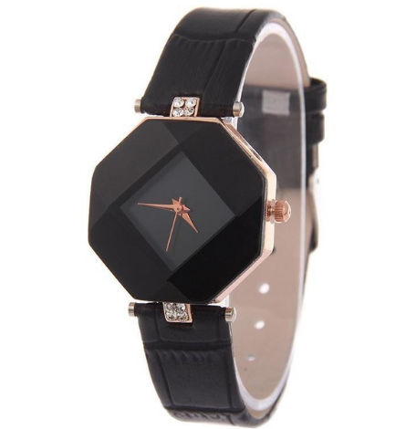 Reloj de Moda con Esfera de Corte Diamante - Image 3
