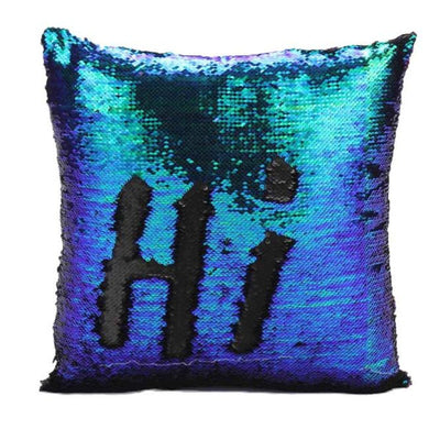 Funda de Almohada Sirena Lentejuelas Brillantes - Image 5