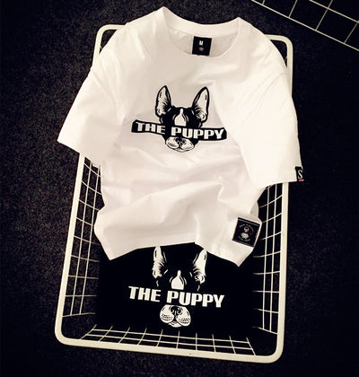 Playera Harajuku a Juego para Parejas - Diseño Urbano Unisex - Image 2