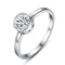 Anillo de Plata Elegante Ruili para Compromiso