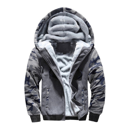 Sudadera Canguro Gruesa con Capucha - Abrigo Casual Cálido para Hombre - Image 6