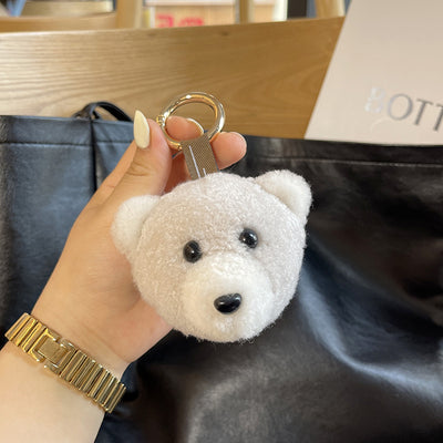 Llavero Peluche Oso de Lana Real - Accesorio Adorable para Auto - Image 20