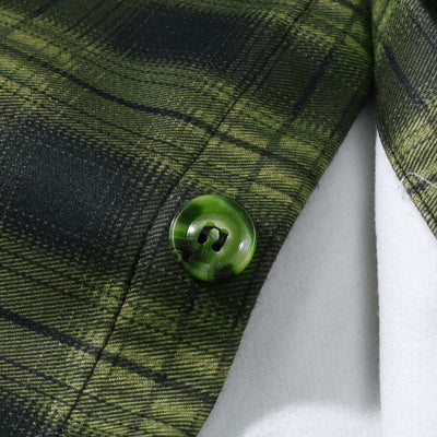 Chamarra Cuadros con Capucha - Estilo Casual Holgado para Hombre - Image 11