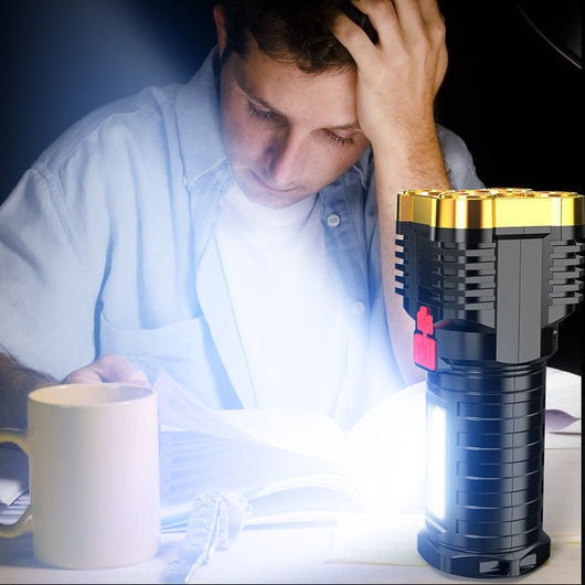 Linterna LED Recargable USB de Alto Rendimiento