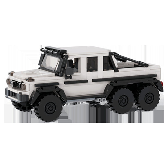 Modelo de Auto G63 AMG 6x6 con Bloques de Construcción