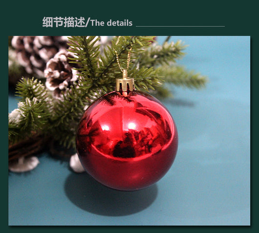 Set de Esferas Navideñas 3-6cm Decorativas para Árbol de Navidad - Image 28