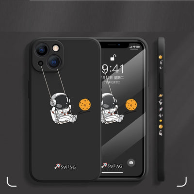 Funda Astronauta Cartoon para Teléfono - Diseño Creativo - Image 9