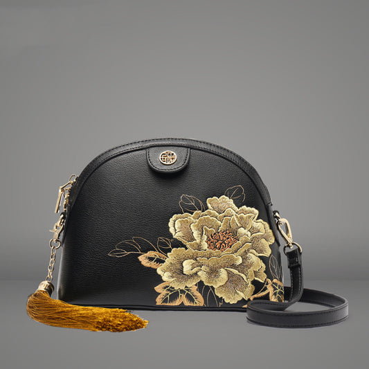 Bolsa de Hombro Elegante para Mujer - Diseño Festivo