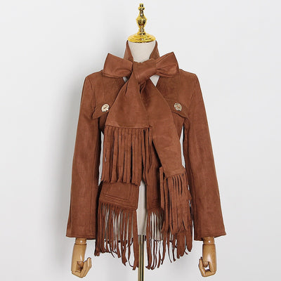 Chaqueta para Mujer en Ante Sintético Tipo Venado - Image 25