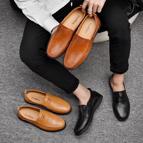 Zapatos de Cuero Casual para Hombre