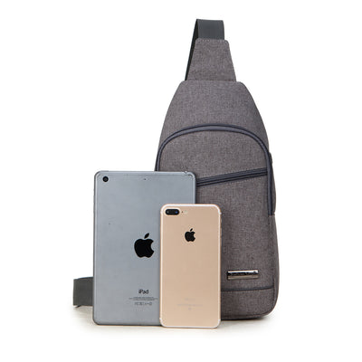 Bolsa de Pecho Hombre Estilo Coreano - Bandolera Compacta - Image 2