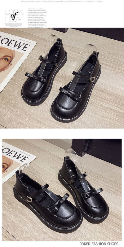 Zapatos Mary Jane de Cuero con Moño para Mujer - Image 12