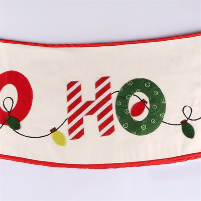 Falda para Árbol de Navidad con Letras Creativas - Decoración Navideña - Image 5
