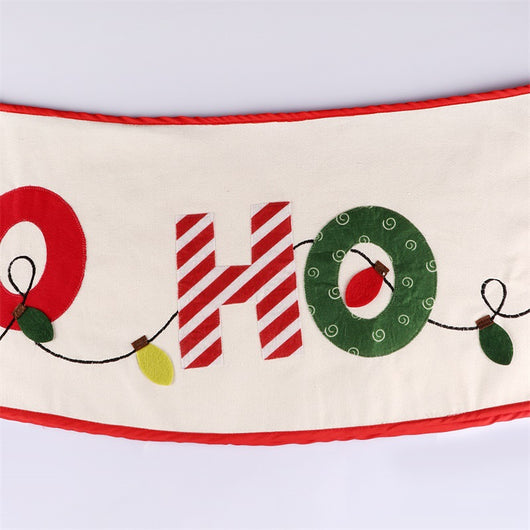 Falda para Árbol de Navidad con Letras Creativas - Decoración Navideña - Image 5