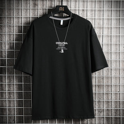 Camiseta Hombre con Estampado de Letras - Image 11