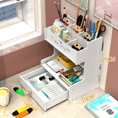 Organizador de Escritorio con Diseño Inclinado para Estudiantes - Image 2