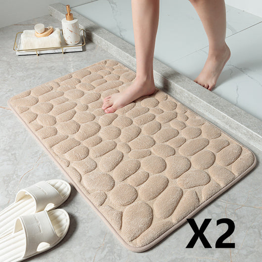 Tapete de Baño Piedra Pebble - Antideslizante para Puerta y Piso - Image 19