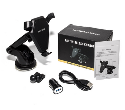 Cargador Inalámbrico Gravitacional para Auto - Compatible iPhone y Samsung - Image 6