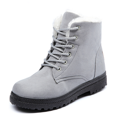 Botas de Nieve para Mujer Talla Grande con Forro de Felpa Artificial - Image 4