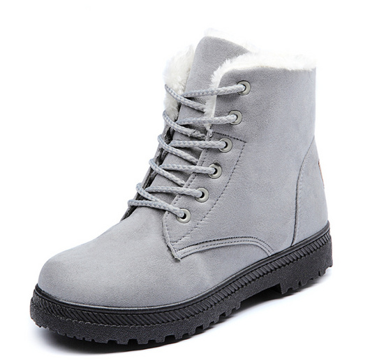 Botas de Nieve para Mujer Talla Grande con Forro de Felpa Artificial - Image 4