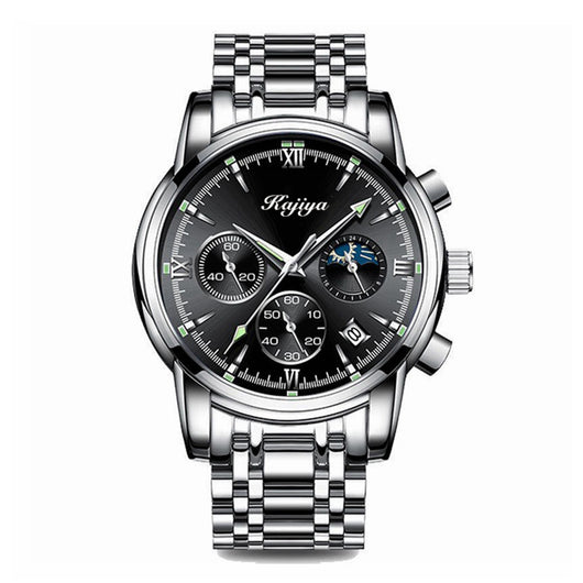 Reloj Hombre Acero Inoxidable Resistente al Agua con Calendario y Luz - Image 19