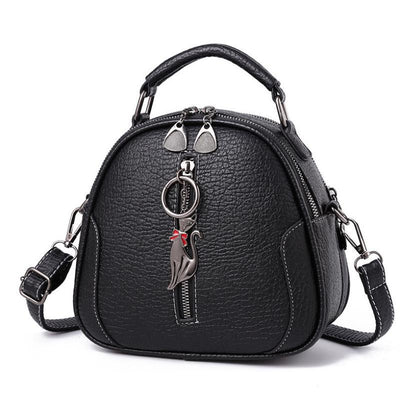 Bolso de Hombro Grande con Bandolera y Diseño Redondo Compacto - Image 12