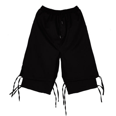 Pantalones Cortos Cropped de Doble Capa - Image 11