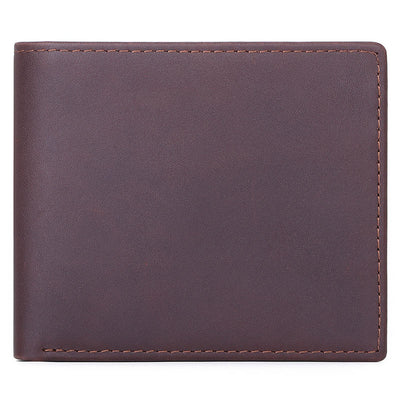 Cartera de Cuero Genuino Tipo Primera Capa para Hombre - Image 11