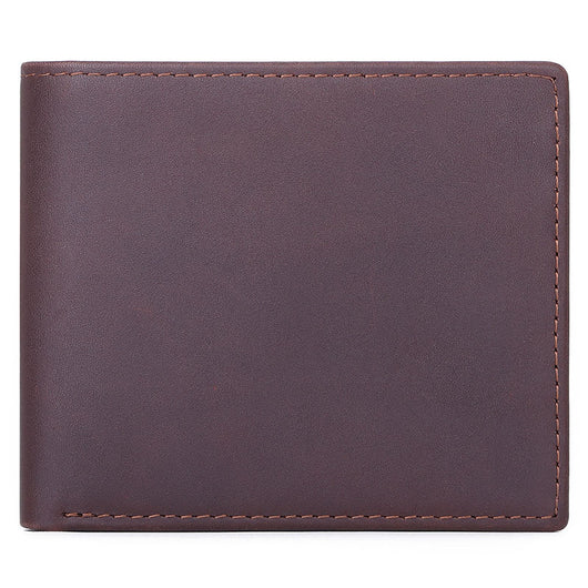Cartera de Cuero Genuino Tipo Primera Capa para Hombre - Image 11