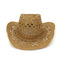 Sombrero Vaquero de Paja para Viajes - Protección Solar con Estilo Occidental