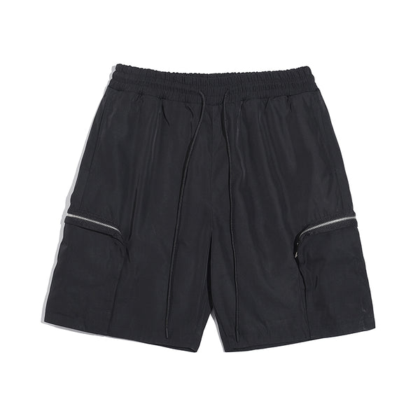 Shorts Casuales Holgados de Bolsillos Laterales - Estilo Urbano Versátil - Image 6