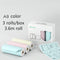 Conjunto de 3 rolos de 3,6 m cor A9
