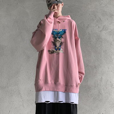 Sudadera con Capucha Skeleton Butterfly - Diseño de Moda Urbana - Image 12