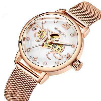 Reloj Mecánico Automático con Esfera Translúcida Luminosa - Image 3