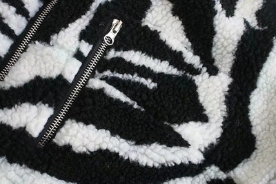 Abrigo de Cuello Alto Lana de Cordero y Algodón - Estilo Europeo Otoño Invierno - Image 16