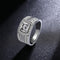 Blanco Dorado micro-Set square ring B 16