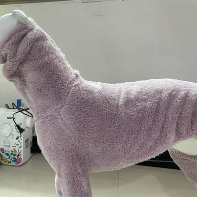 Abrigo Reversible de Cuello Alto para Perros - Colores Sólidos - Image 11