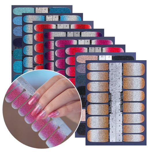 Adhesivos de Uñas con Degradado