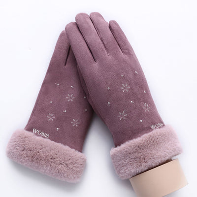 Guantes Térmicos de Cachemira para Mujer con Oso Adorable y Pantalla Táctil - Image 27