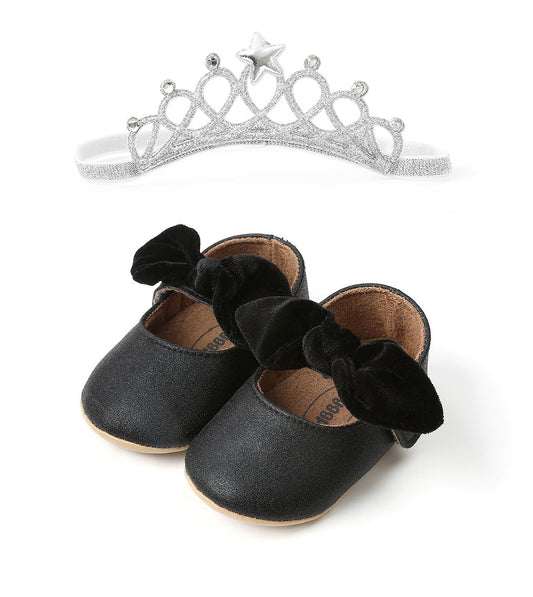 Zapatos de Princesa con Tiara Brillante