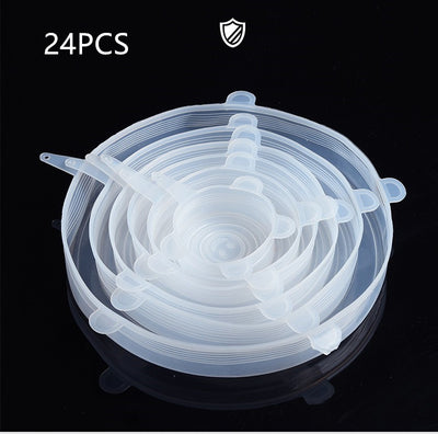 Tapa Elástica de Silicona para Conservar Alimentos - Image 18