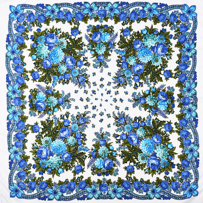 Pashmina Étnica con Flores Bordadas y Borlas - Image 32