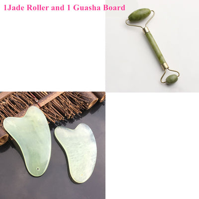 Rodillo de Jade para Masaje Facial - Alivia la Tensión - Image 32