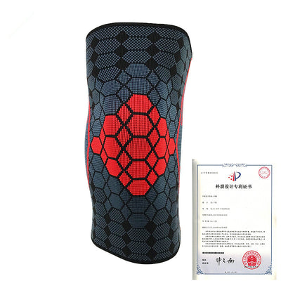 Leggings Deportivos con Protección de Rodilla - Tejido Jacquard Nylon - Image 2