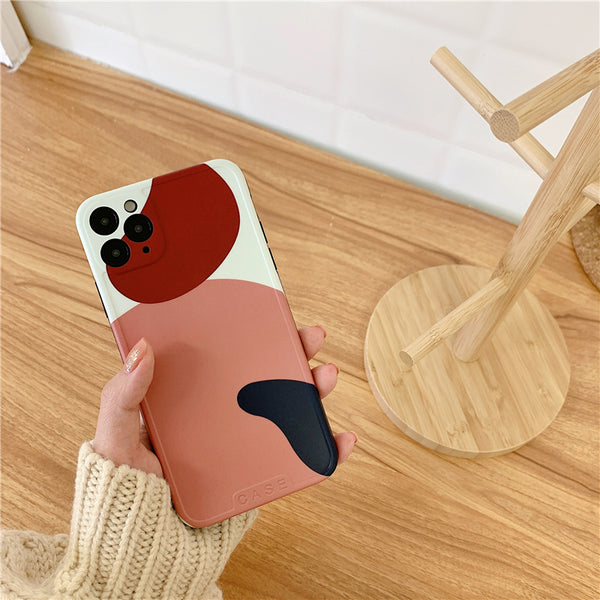 Funda de Celular con Bloques de Color
